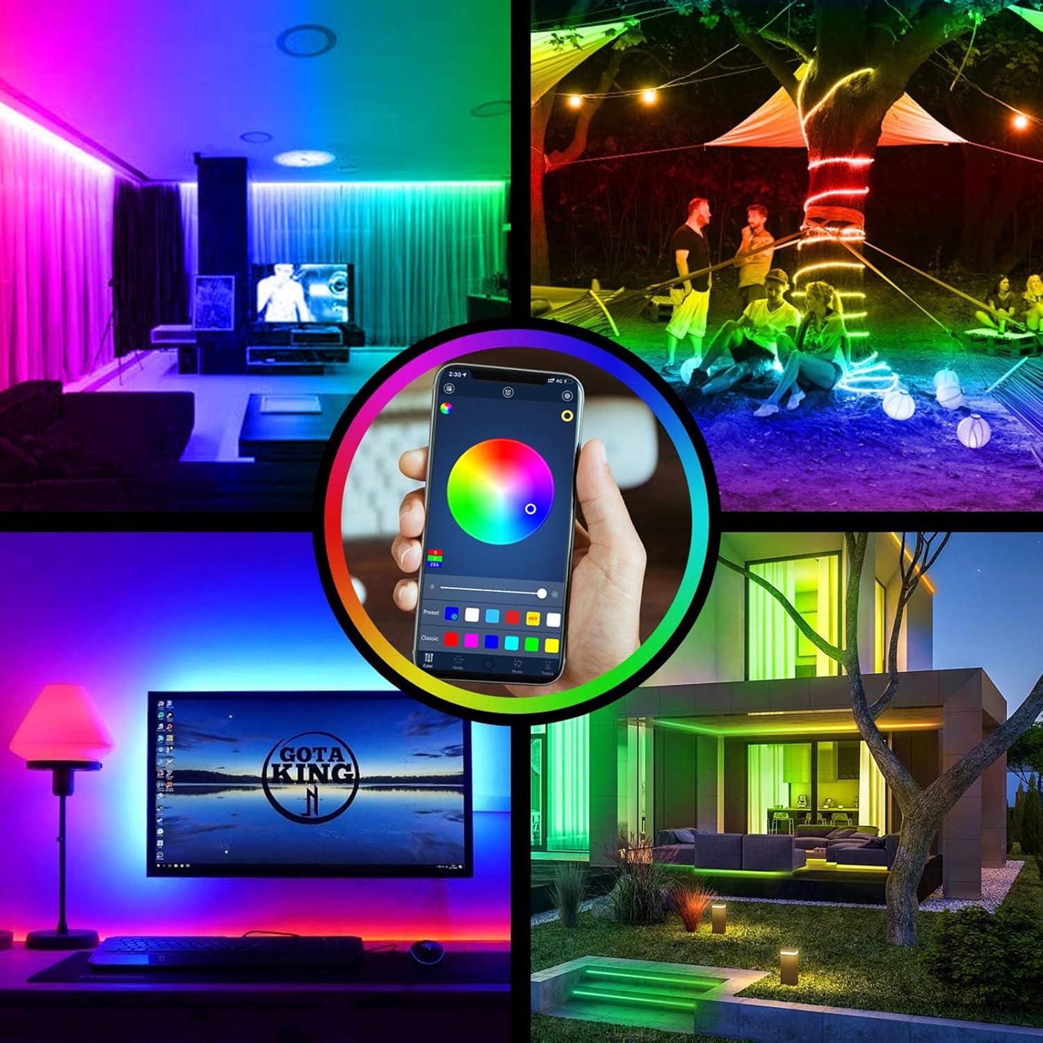 USB LED Strip Lights - Vivid Setups