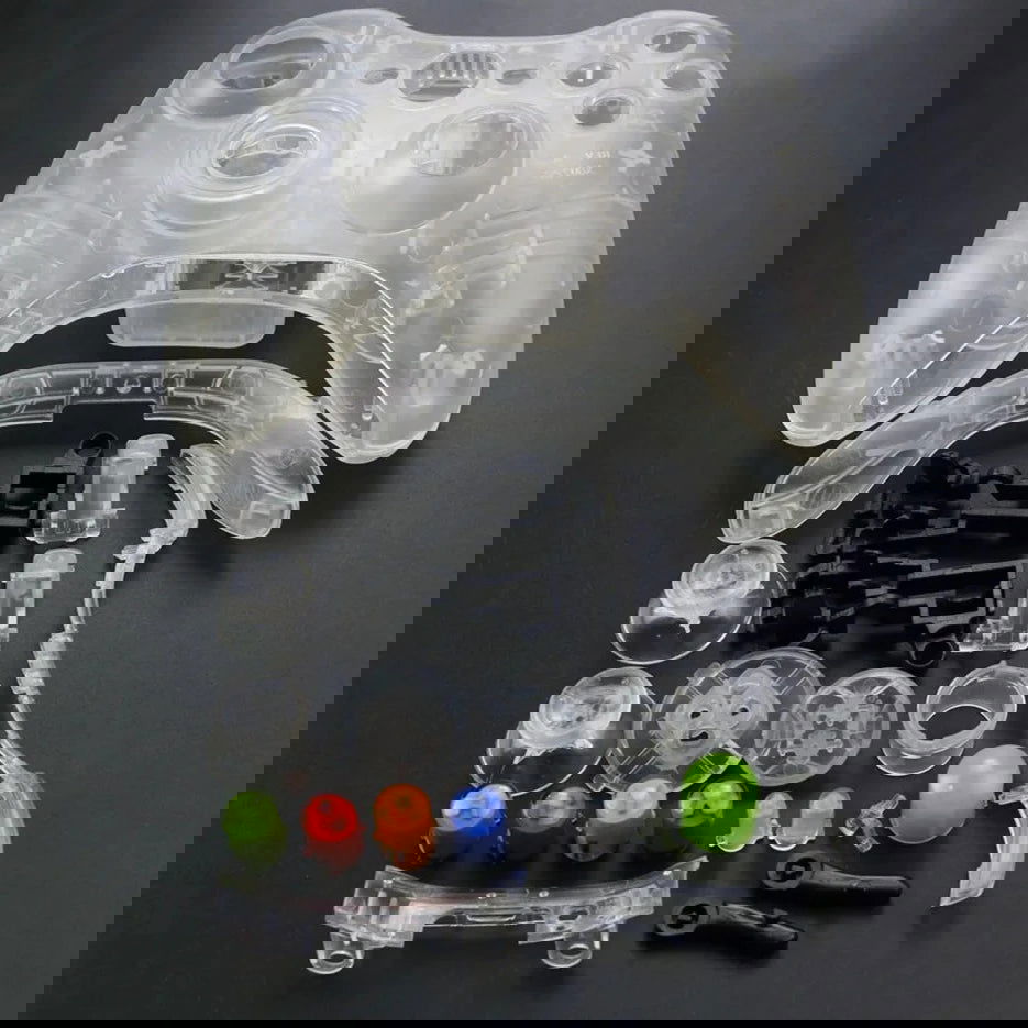 XBOX 360 Controller Full Housing Replacement Kit - Vivid Setups