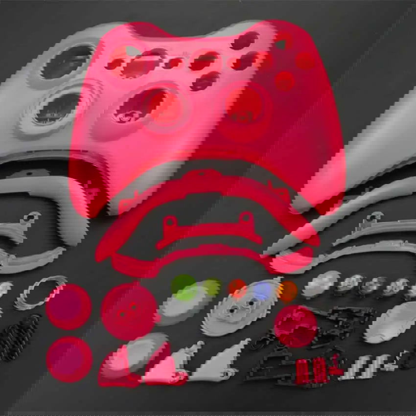 XBOX 360 Controller Full Housing Replacement Kit - Vivid Setups