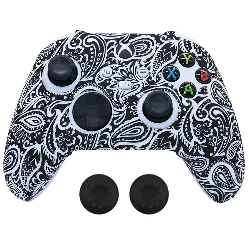 XBOX Series X, S, Non Slipping Silicone Controller Cover And Thumb Grip Caps - Vivid Setups