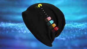 Relive the good old days of gaming with our Retro Arcade Beanie Skull Cap